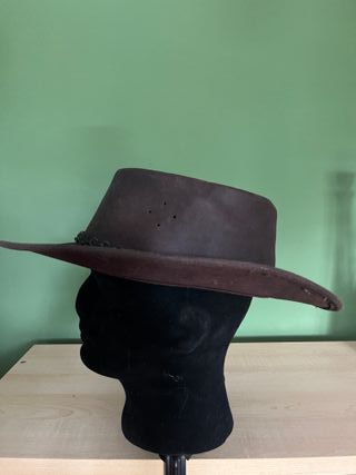 Lote 2 Sombreros Vaqueros Ala Ancha Vintage
