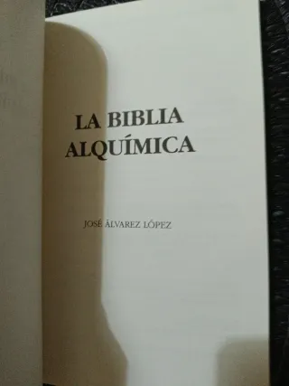 LA BIBLIA ALQUÍMICA