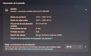 Monitor Acer K242HL 24 Nero