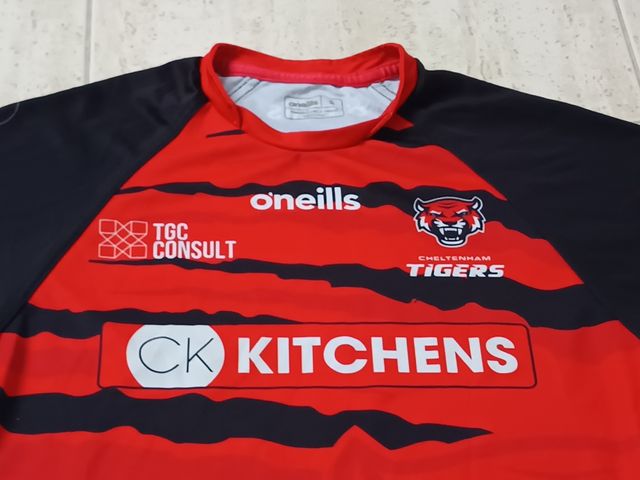 Camiseta Rugby Cheltenham Tigers Talla M