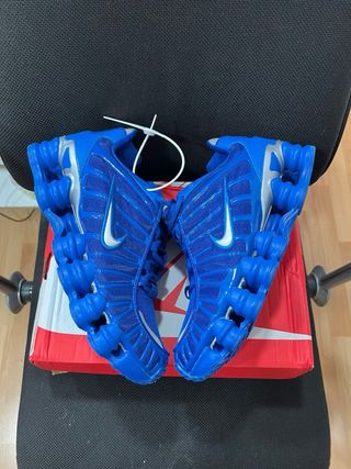 Nike Shox TL Azul Plata