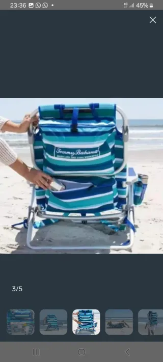 Sedie da spiaggia Tommy Bahama