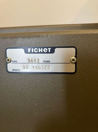 Caja Fuerte Fichet Alta Seguridad