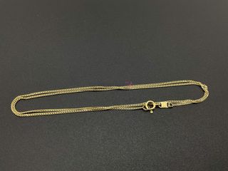 cadena oro 18k 25cm