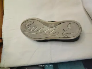 Zapatillas Gucci Botín Lona GG Beige/Marrón 38/39