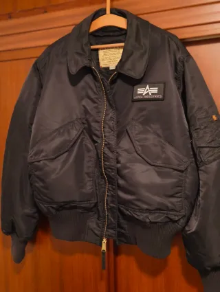 Chaqueta Alpha Industries Negra
