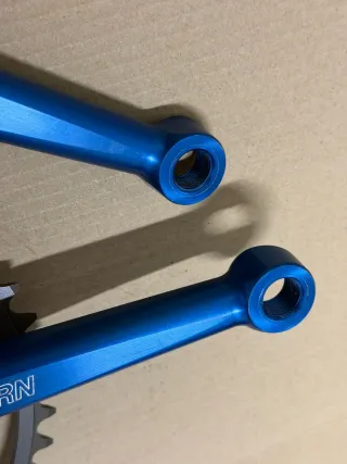 Pedali Middleburn Blu 175mm per Bici da Strada