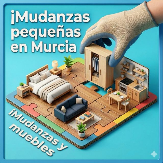 Mudanzas pequeñas en Murcia con ayuda de montaje