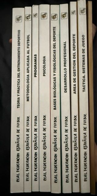 Lote 9 Libros RFEF Reglas de Juego 1998-99