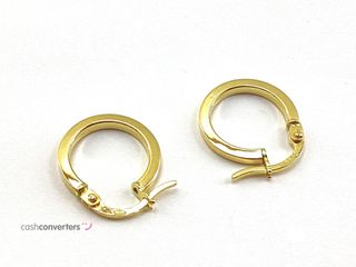 argollas oro 18k