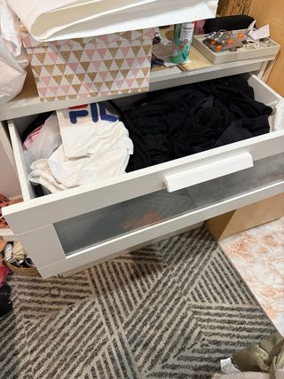 Cajonera blanca Ikea