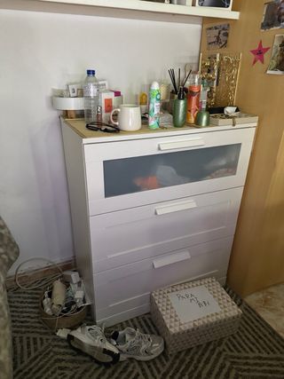 Cajonera blanca Ikea