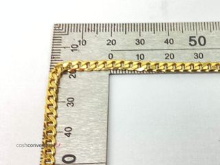 cadena oro 18k 30cm