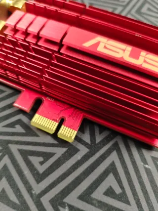Tarjeta WiFi Asus PCIe 3 Antenas