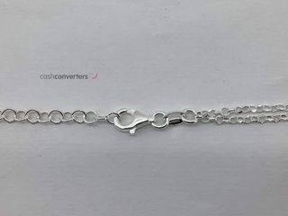collar plata 925mm 22cm