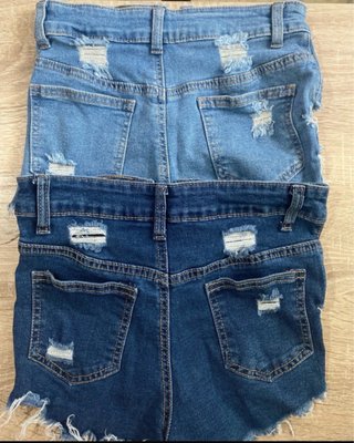 Pack de 2 Shorts vaqueros Shein rotos
