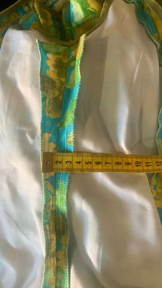 Traje Flamenca Azul/Amarillo T46