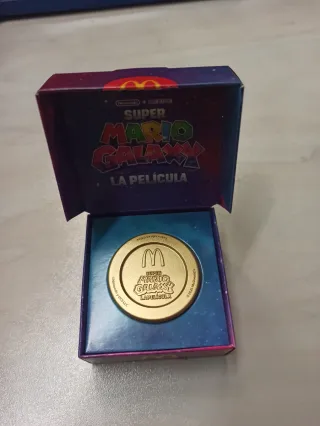 Moneda Super Mario Galaxy McDonald's Fantasma