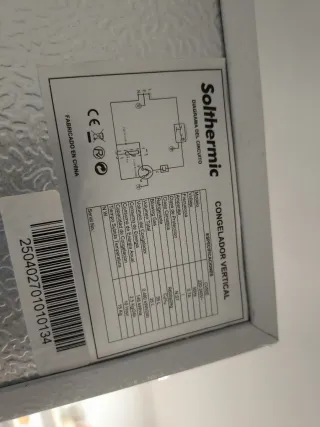 Congelador Solthermic blanco