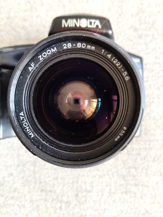 Minolta Dynax 5xi + Obiettivo Zoom + filtri