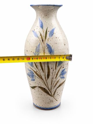 Vaso ceramica Oletta Corsica dipinto mano