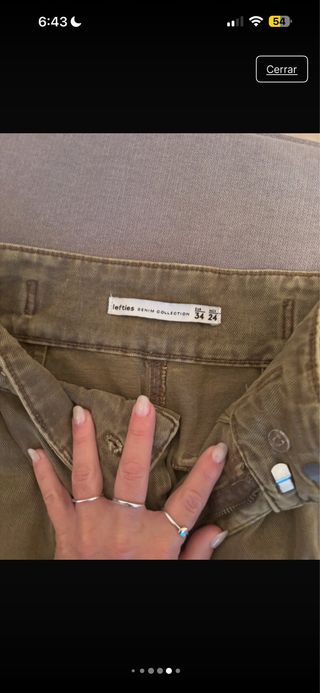 Lote 4 pantalones 5€