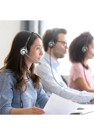 Chollo! Auriculares Wantek USB-A con Micrófono