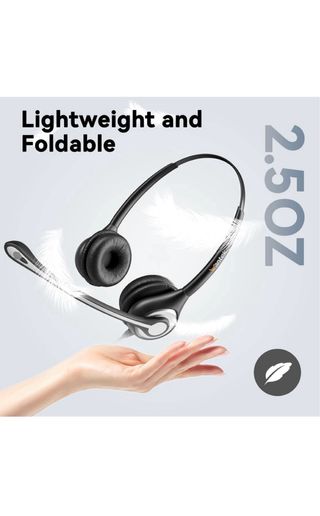 Chollo! Auriculares Wantek USB-A con Micrófono