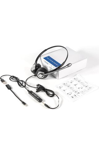 Chollo! Auriculares Wantek USB-A con Micrófono