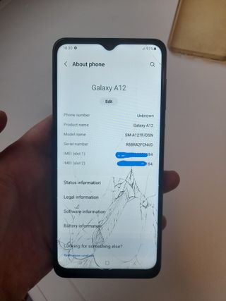 Samsung Galaxy A12 (128GB/4GB) + Protective Case