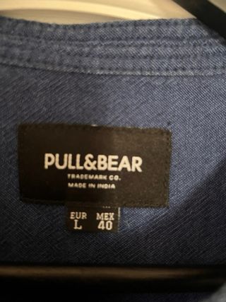 Camisa Pull&Bear azul M