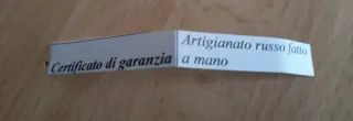 Scatola russa Fedoskino laccata a mano