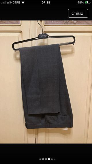 Completo uomo Select tg 52 grigio