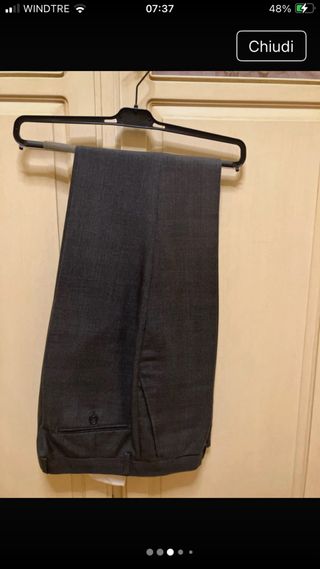 Completo uomo Select tg 52 grigio