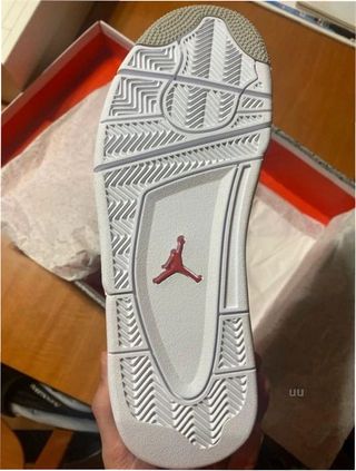 Jordan 4 Retro White Oreo Talla 43