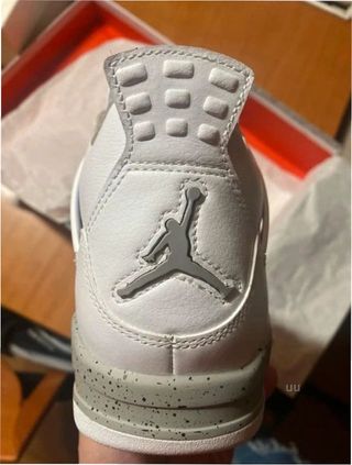 Jordan 4 Retro White Oreo Talla 43