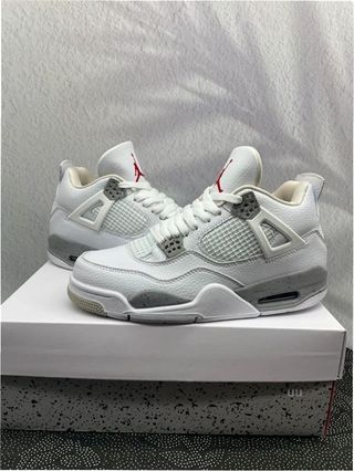Jordan 4 Retro White Oreo Talla 41