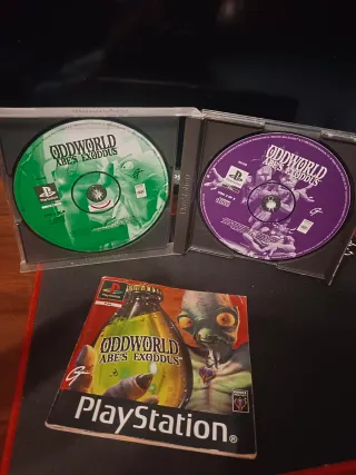 Oddworld Abe's Exoddus PS1 PAL ESP 🇪🇸