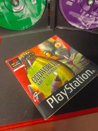 Oddworld Abe's Exoddus PS1 PAL ESP 🇪🇸
