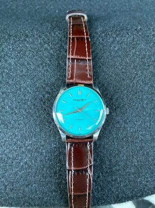 Reloj IWC Automático Esfera Turquesa