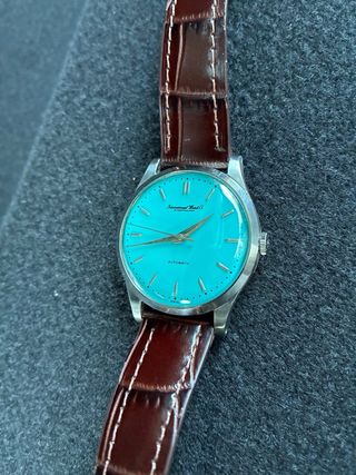 Reloj IWC Automático Esfera Turquesa