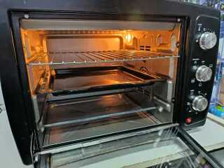 Horno Tostador Eléctrico Negro