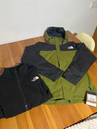 The North Face Fleece y Chaqueta Talla XS