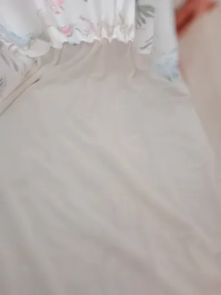 Abito donna ginocchio Lizalu fantasia floreale