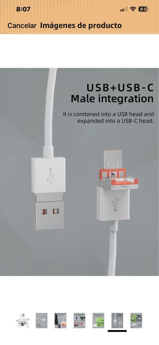 Lector Tarjetas SD 7 en 1 USB C