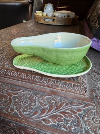 Conjunto Bordallo Pinheiro Abacate