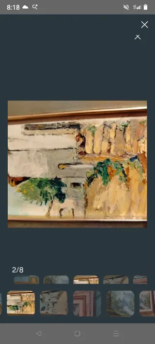 Quadri a olio di paesaggi