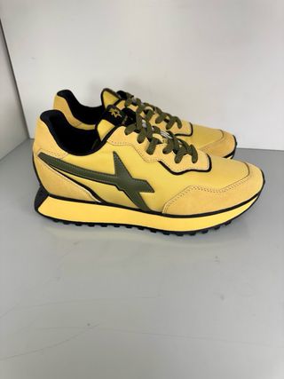 Sneakers W6YZ uomo gialle e verdi