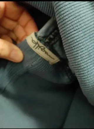 Pantaloni donna cotone effetto jeans