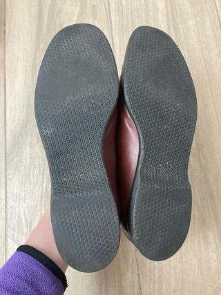 Mocassini donna pelle marrone